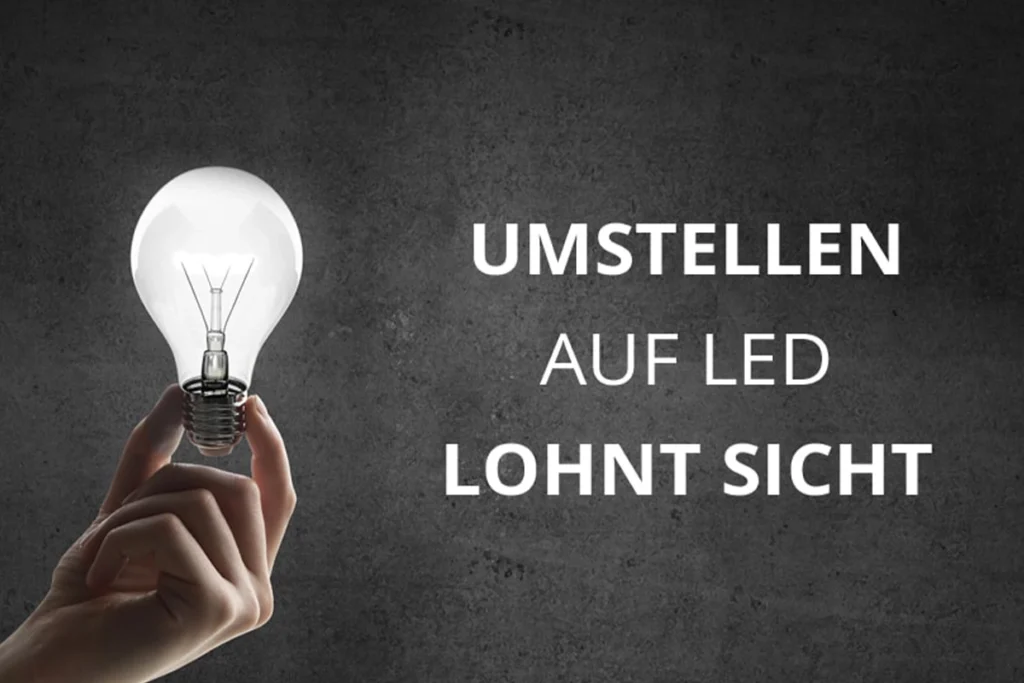 Umstieg auf LED-Beleuchtung im Büro – Energie sparen mit moderner Lichttechnik.